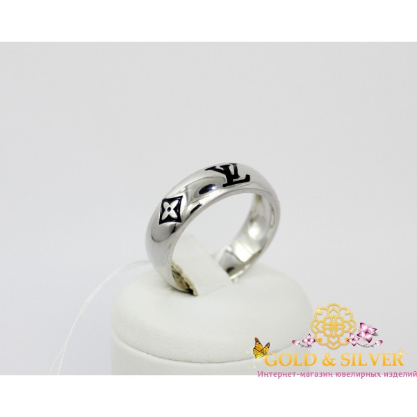 Жіноча каблучка срібна "Луі" 1528509 , Gold &amp Silver Gold & Silver, Украина